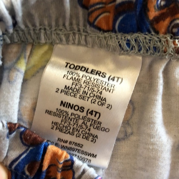 Paw Patrol PJ set toddler 4T - Picture 5 of 5